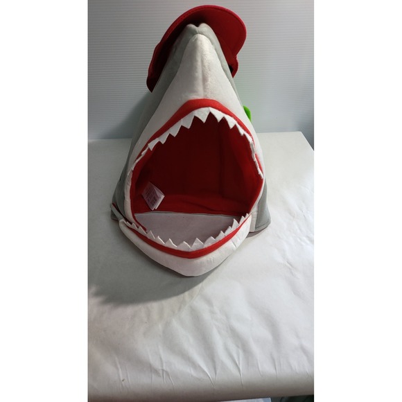Sazac Shark Head Mask Costume Plush Mascot Halloween - Picture 3 of 6